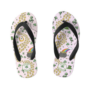 Tongs Enfants Chance & Joie Pièces et Jour de la Saint Patrick S