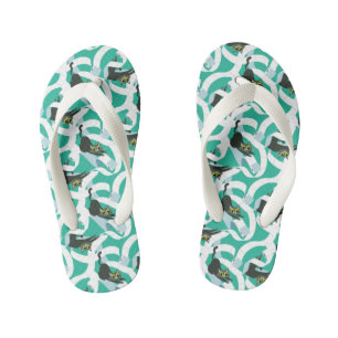 Tongs Enfants Chats en papier de toilette fou