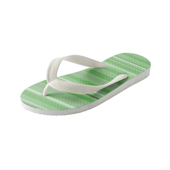 Tongs Enfants Chaussures à bas-dessus tout vert (Incliné)