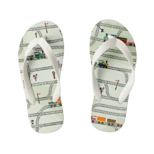Tongs Enfants Chemins de fer pour enfants Trains et pistes