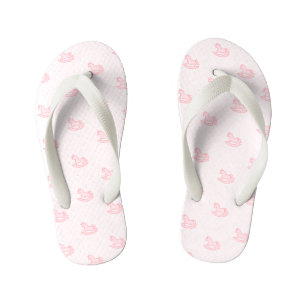 Tongs Enfants Cheval à bascule rose mignon pour fille