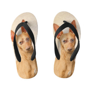 Tongs Enfants Cirneco dell’Etna Peinture - Cute Original Chien A