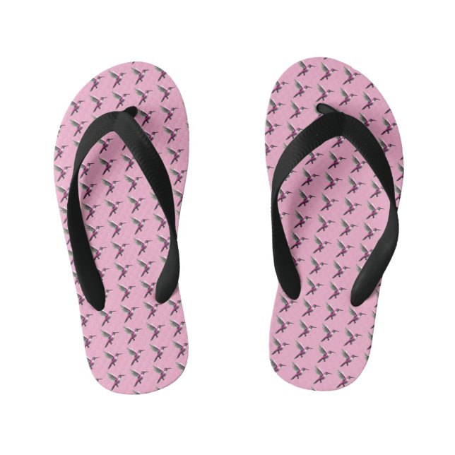 Tongs Enfants Colibri rose (Semelle)