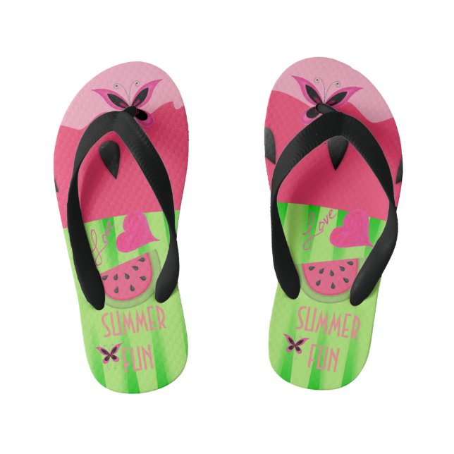 Tongs Enfants Collection d'expressions pour enfants Fille (Semelle)