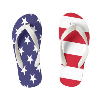 Tongs Enfants Drapeau américain Duo