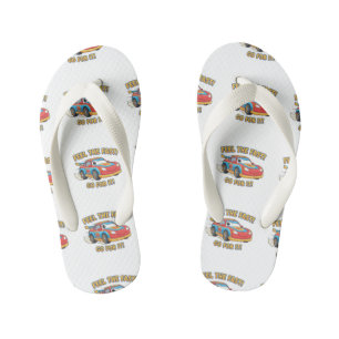 Tongs Enfants Édition Junior Racer "Feel The Fast"