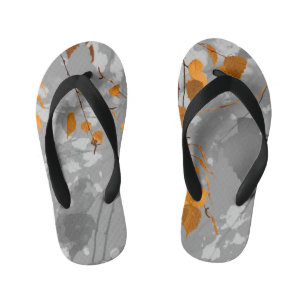 Tongs Enfants Feuilles d'automne