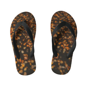 Tongs Enfants feuilles d'automne