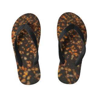 Tongs Enfants feuilles d'automne