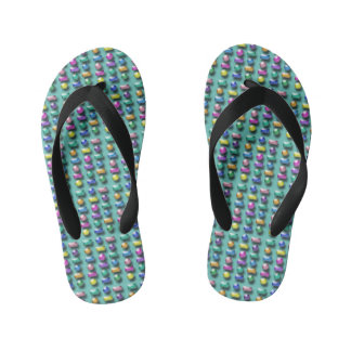 Tongs Enfants Feuilles de retournement - Formes géométriques dan