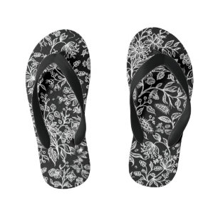 Tongs Enfants Fleurs décoratives 21