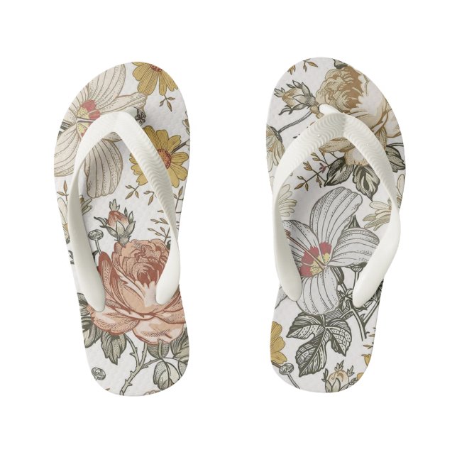 Tongs Enfants Fleurs magnifiques (Semelle)