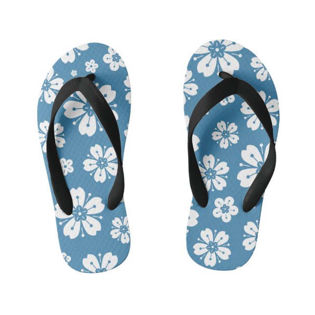 Tongs Enfants Fleurs Motif 5 (Semelle)