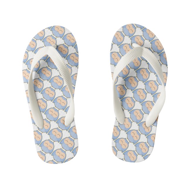 Tongs Enfants Flip Flops, Enfants/Chouettes (Semelle)
