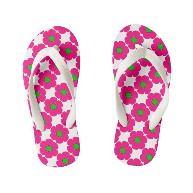 Tongs Enfants Flip Flops, Enfants/Fleurs (Semelle)
