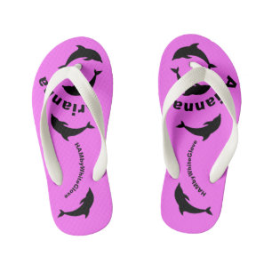 Tongs Enfants Flip-Flops HAMbWG - Dauphins