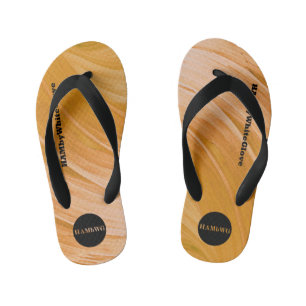 Tongs Enfants Flip-Flops HAMbWG - Orange Swirl