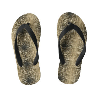 Tongs Enfants Flops - Motif de graines de tournesol géométrique