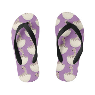 Tongs Enfants Illustration d'autruche pour bébé à couver mignon