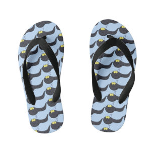 Tongs Enfants Illustration de cartoon de têtard mignon et amusan