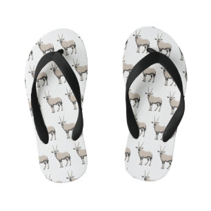 Tongs Enfants Illustration de dessin animé Oryx