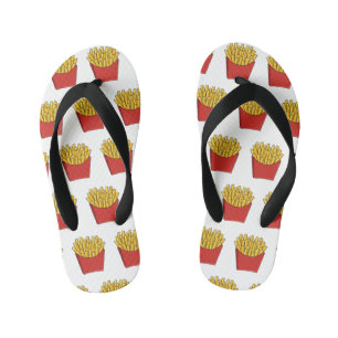 Tongs Enfants Illustration de frites