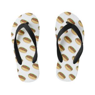Tongs Enfants Illustration de Hot dog