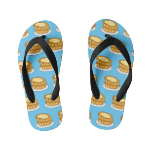 Tongs Enfants Illustration de la tarte à l'oeuf