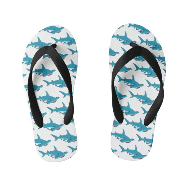 Tongs Enfants Illustration de requin marteau (Semelle)
