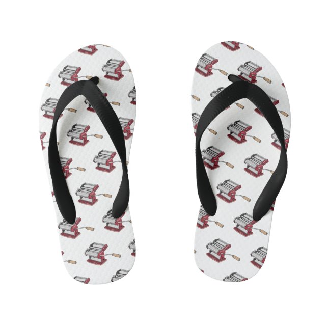 Tongs Enfants Illustration d'un fabricant de pâtes alimentaires (Semelle)