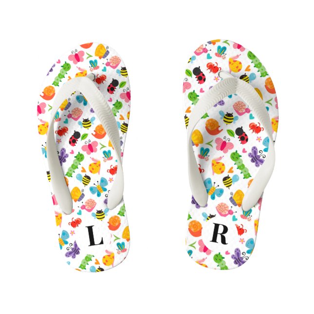 Tongs Enfants Insectes D'Été Cutes (Semelle)