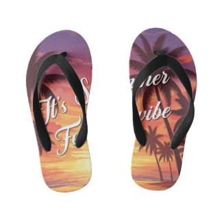 Tongs Enfants It's summer feel the vibe