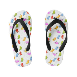 Tongs Enfants Jolie jellybeans bondissant dessin animé
