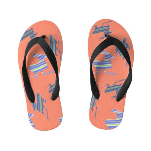 Tongs Enfants Kangaroos Sur Pêche Enfants Flip Flops Été