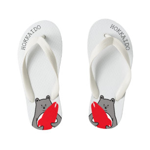 Tongs Enfants kumapen Hokkaido