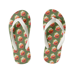 Tongs Enfants Le visage d'Elmo Woodland
