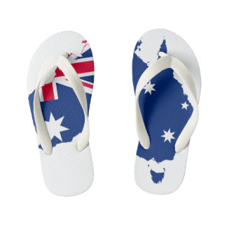 Tongs Enfants Les enfants d'Australie cartographient les choses