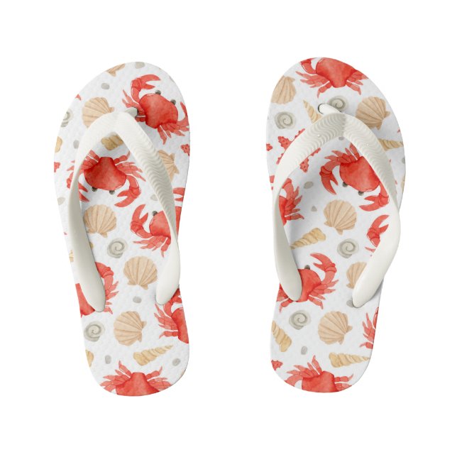 Tongs Enfants Les enfants Flip Flops-Crabes (Semelle)