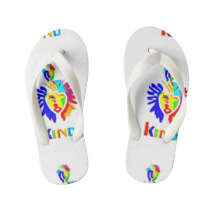 Tongs Enfants LK Kids Logo Flip Flops - Step Bold, Step Kind