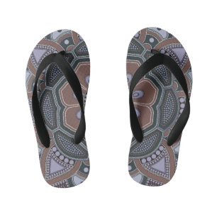 Tongs Enfants Mandala Creation, tous les points pour un 6