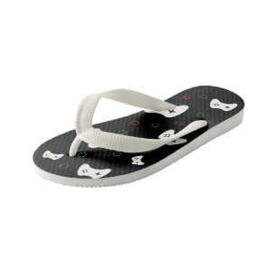 Tongs Enfants Manette de jeu vidéo, temps de jeu, art rouge et v