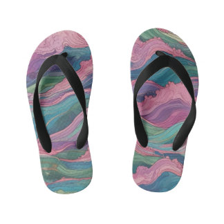Tongs Enfants Mermaid Waves