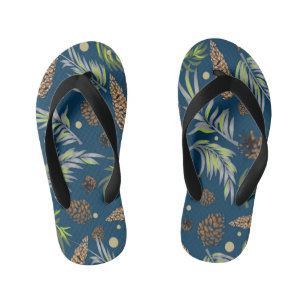 Tongs Enfants Motif de Noël, Pine Snow 9