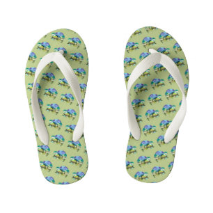 Tongs Enfants Motif de tortues de natation