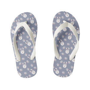 Tongs Enfants Motif Llamas & Flowers