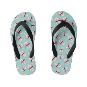 Tongs Enfants Motif papillon pour petits mignons