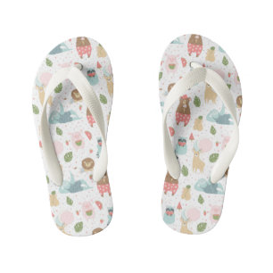 Tongs Enfants Motif Sloth & Friends