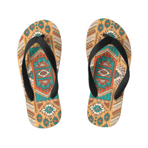 Tongs Enfants Motif tribale, parfait pour la décoration.
