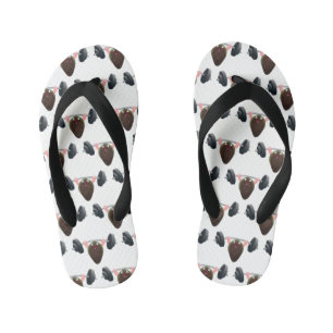 Tongs Enfants Moule amusante travaillant sur l'illustration de d