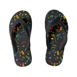 Tongs Enfants Notes musicales 5